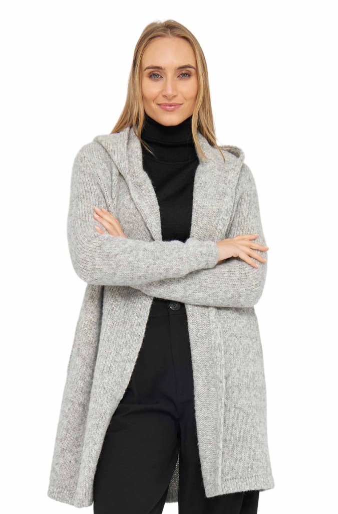 Cardigan ANNABELL light gray-melange