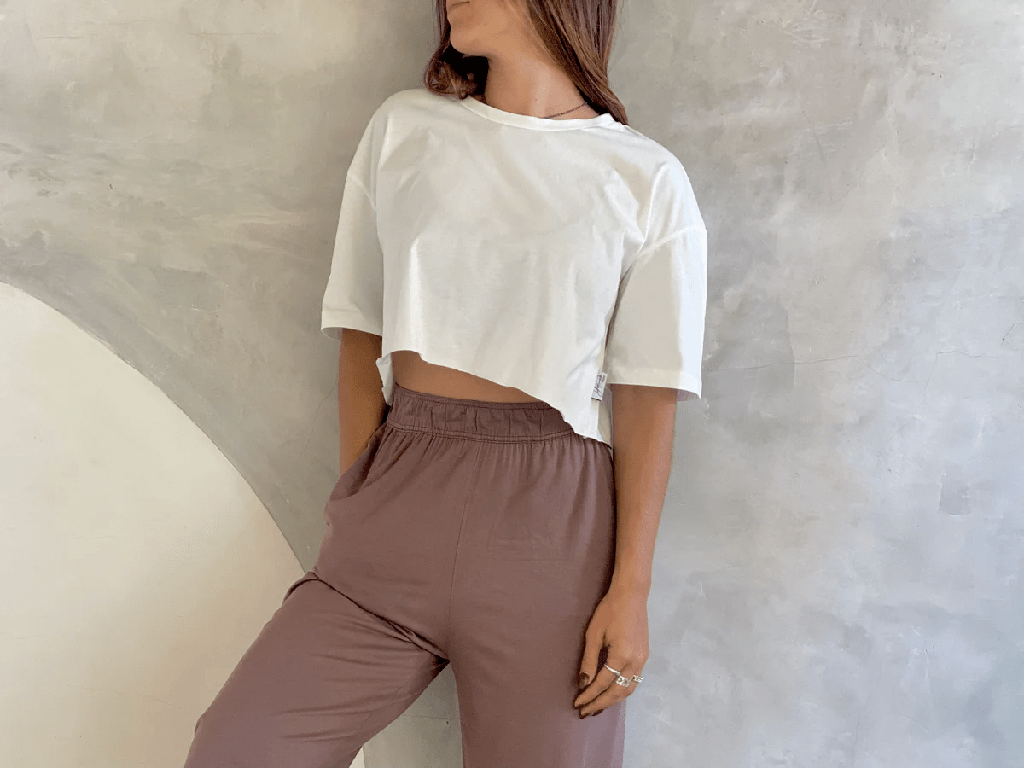 T-shirt cropped Relax