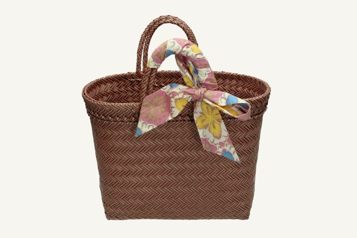 Bag Kago Oval with Ribbon