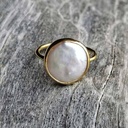 Ring Gold mit Perle