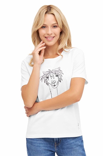 T-Shirt RASSI weiss