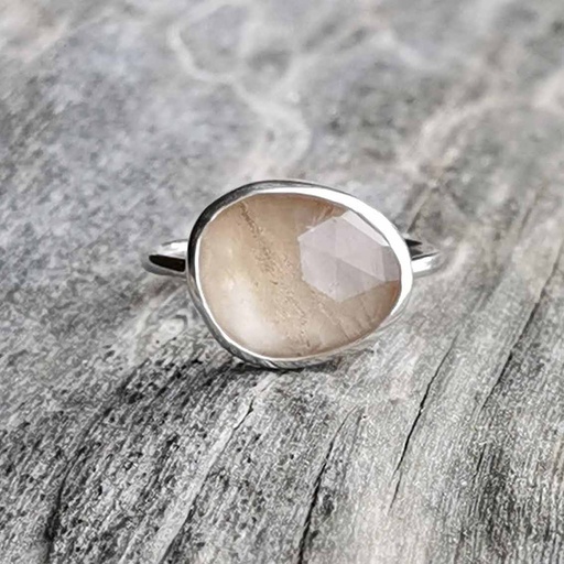 [1000686] Ring Silber mit Topas