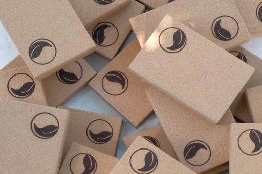 Cork yoga block